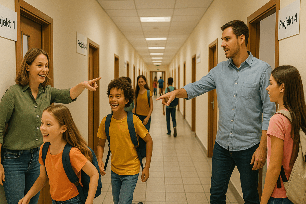 Projekttag koordinieren